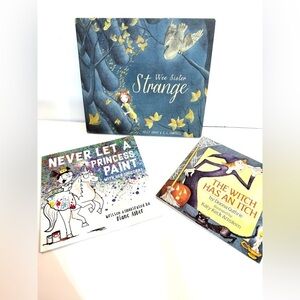 3 Children’s Books Grade Levels 1-4 Wee Sister Strange, The Witch Has an Itch